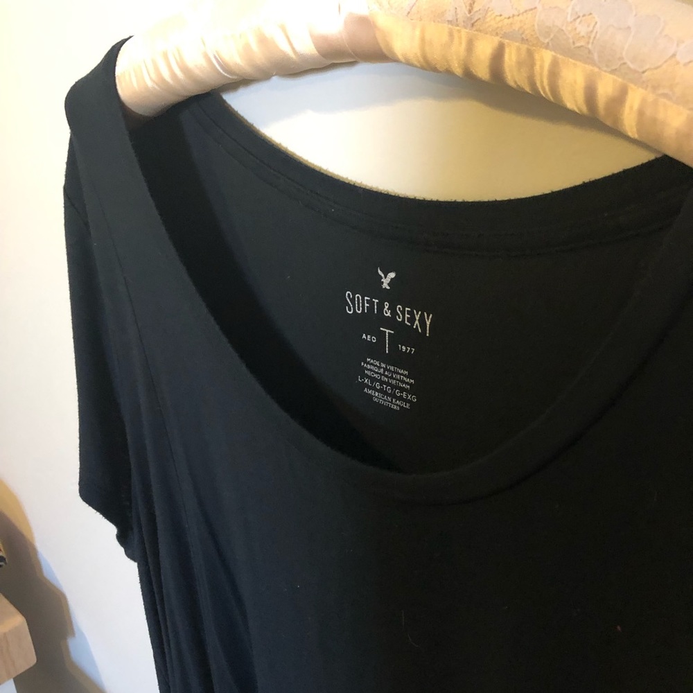 Loose Black Top